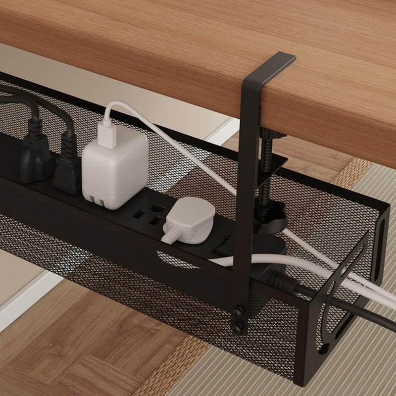 Under-Desk Cable Management Tray