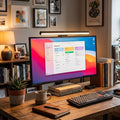 LED Monitor Light Bar — USB Dimmable Screen Lamp