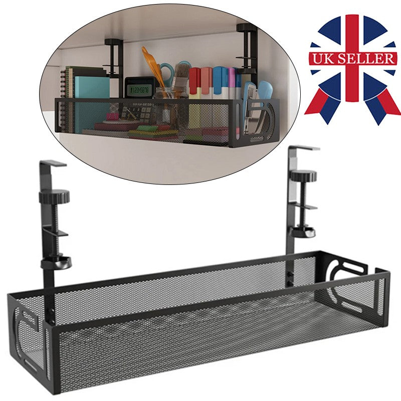 Under-Desk Cable Management Tray