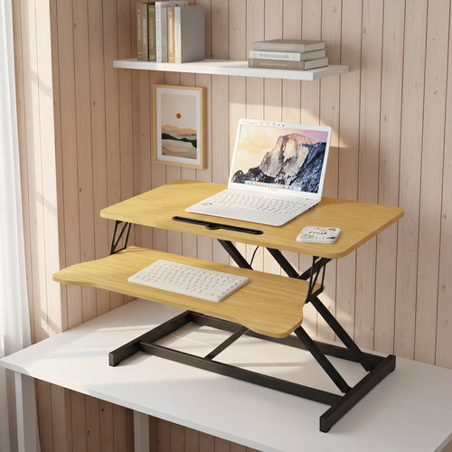 32 Inch Desk Converter Natural