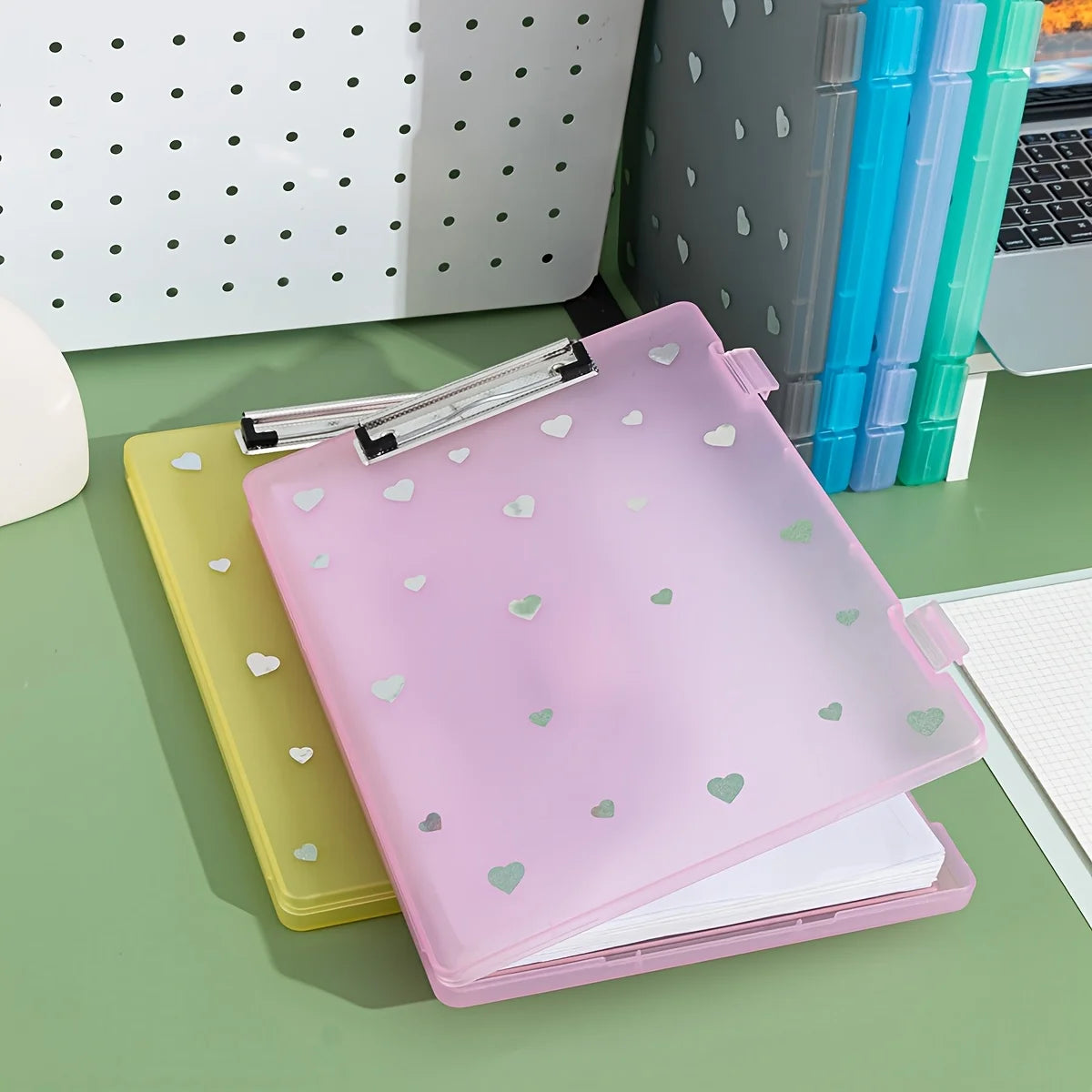 Simple Metal Document Holder, Mesh File Rack with 3 Layers, Mail Organizer for Office Desk