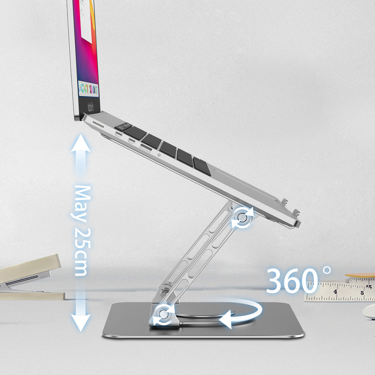 Foldable Adjustable Rotating Laptop Stand