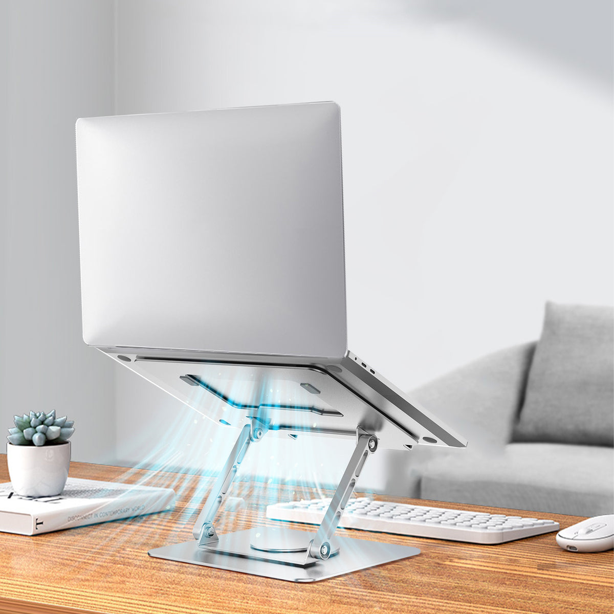Foldable Adjustable Rotating Laptop Stand