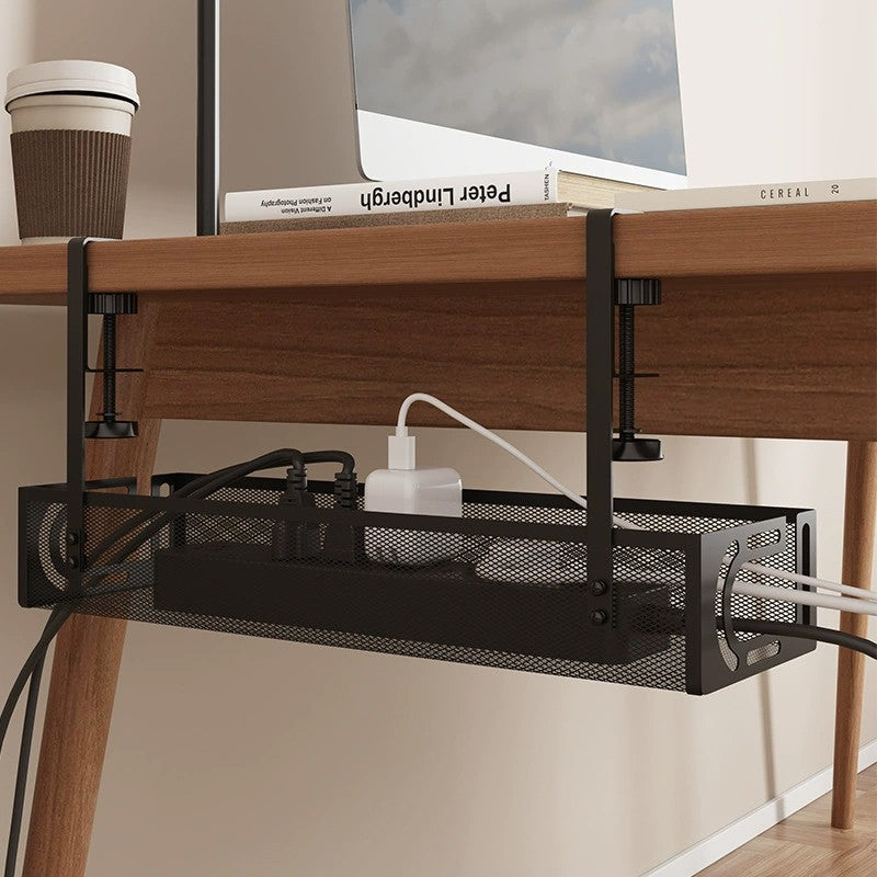 Under-Desk Cable Management Tray